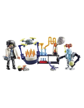 Playmobil My Life Investigador Con Robots 71450