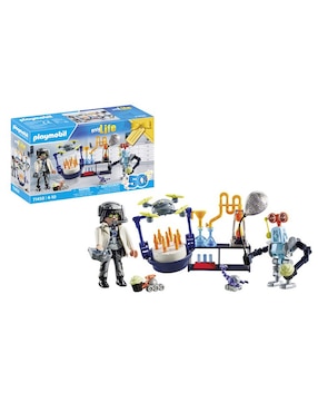 Playmobil My Life Investigador con robots