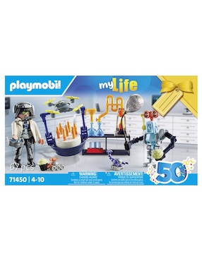Playmobil My Life Investigador con robots