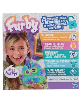 Peluche de Furby Búho Hasbro de 23 cm