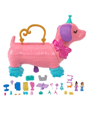 Juguete Impulso Compacto Fiesta De Perrito Polly Pocket