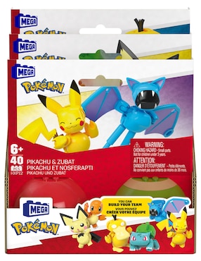 Mega Construx Pokémon Juguete Pokébola Colección 3 Hxp11