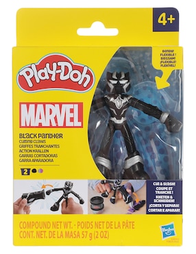 Garras Cortadoras Play Doh Black Panther