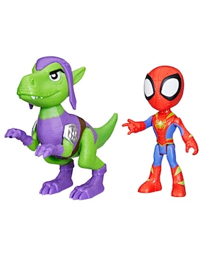 Set De Figura De Colección Spidey And His Amazing Friends Spider-man Marvel Articulado