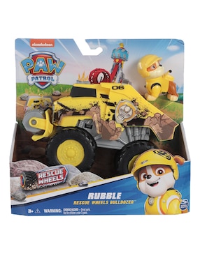 Figura De Acción Articulada Paw Patrol Rubble