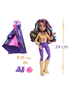 Muñeca miniatura Unicorn Academy Disney Sophia Enmascarada