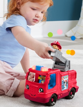 Camión De Bomberos Fisher Price juego didáctico infantil unisex