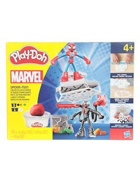 Lanza Y Atrapa Play-Doh Marvel Spider-Man