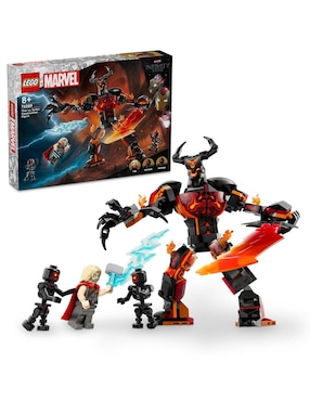 Lego Marvel Iron Man con Moto y Hulk 76289 Super Heroes