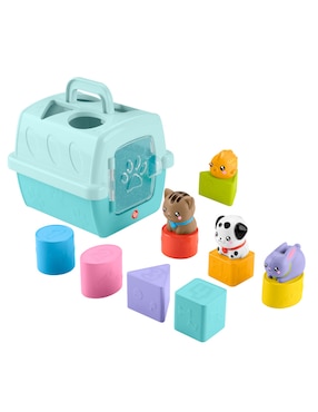 Tablero De Bloques Fisher Price Con 10 Piezas