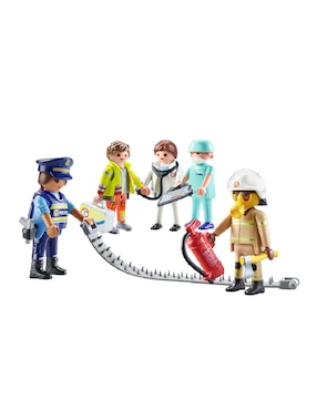 Playmobil MY FIGURES: EQUIPO DE RESCATE