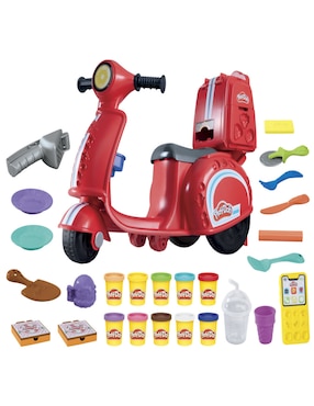 Moto Repartidora De Pizzas Play-Doh F8803sin Tema