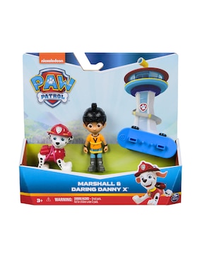 Set figuras articulada Paw Patrol Chase y Humdinger