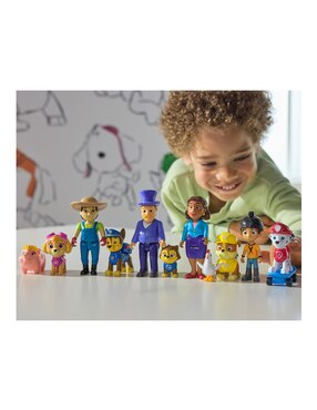 Set figuras articulada Paw Patrol Chase y Humdinger