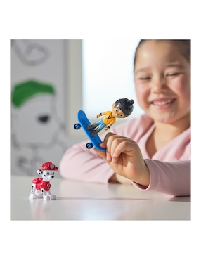 Set figuras articulada Paw Patrol Chase y Humdinger