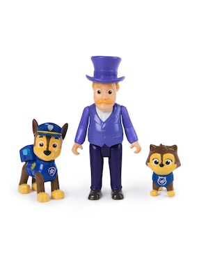 Set figuras articulada Paw Patrol Chase y Humdinger