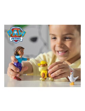 Set figuras articulada Paw Patrol Chase y Humdinger
