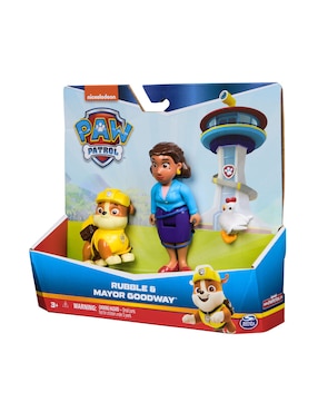 Set figuras articulada Paw Patrol Chase y Humdinger
