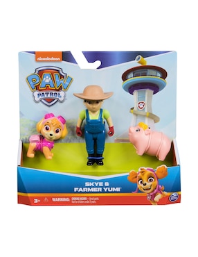 Set figuras articulada Paw Patrol Chase y Humdinger