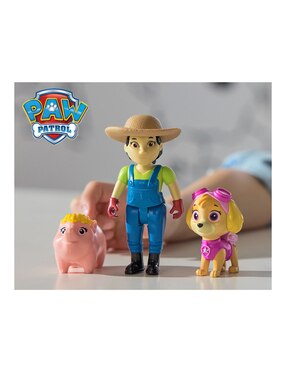 Set figuras articulada Paw Patrol Chase y Humdinger