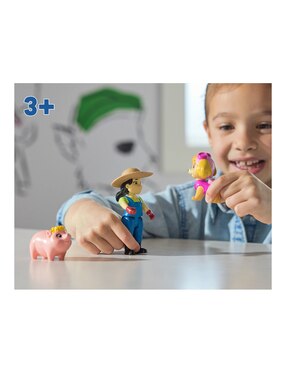Set figuras articulada Paw Patrol Chase y Humdinger