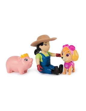 Set figuras articulada Paw Patrol Chase y Humdinger