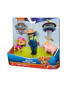 Set figuras articulada Paw Patrol Chase y Humdinger