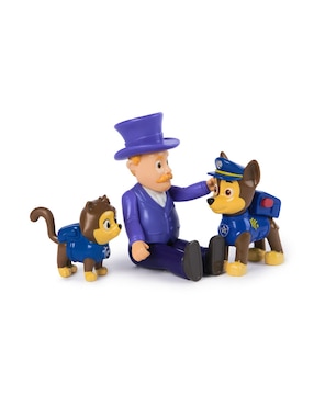 Set figuras articulada Paw Patrol Chase y Humdinger