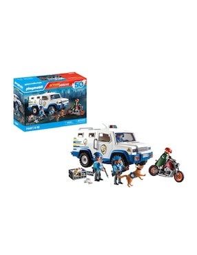 Playmobil Action Heroes Vehículo Blindado 71597