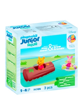 Playmobil Junior Aqua La aventura acuática de Winnie-Pooh y Piglet