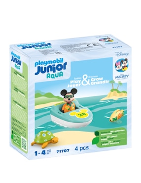 Playmobil Junior & Disney: El paseo en barco de Mickey Mouse