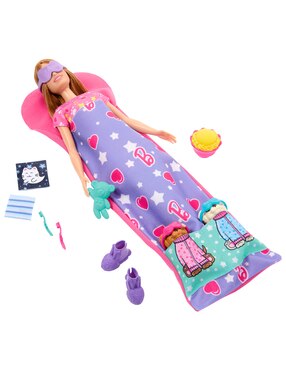 Muñeca Barbie Fiesta de pijamas de cachorros