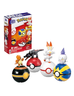 Set Figuras Acción Pokémon Mega Bloks