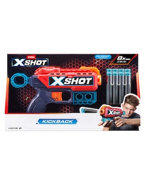 Pistola de dardos X Shot Air Pocket Kickback