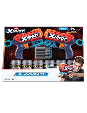 Set pistola de dardos X Shot Air Pocket
