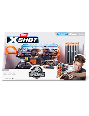 Pistola de dardos X Shot Air Pocket Skins