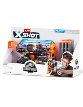 Pistola de dardos X Shot Air Pocket Skins