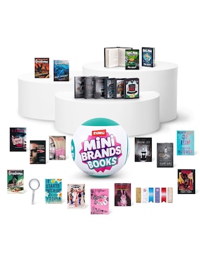 Figura Sorpresa Mini Brands Books 5 Surprise