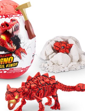 Figura Robo Alive Volcano Dino Fossil Find