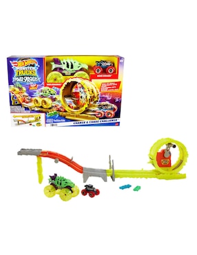 Set Lanzador P/auto Hot Wheels HXT05