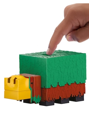 Figura articulada Mattel Minecraft collectors con movimiento y sonido