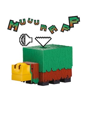 Figura articulada Mattel Minecraft collectors con movimiento y sonido