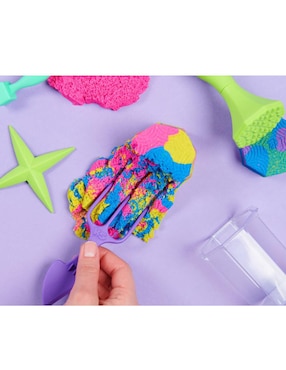 Aplasta y Crea Kinetic Sand