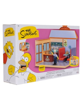 Set figuras acción The Simpsons Krusty el payaso Simpson