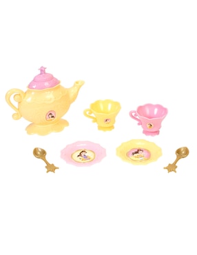 Muñeca Princess Disney Bella y juego de té