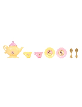 Muñeca Princess Disney Bella y juego de té