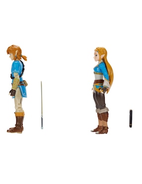 Set figuras articulada The Legend of Zelda Link y Zelda collectors