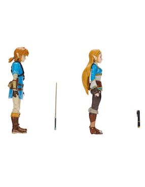 Set figuras articulada The Legend of Zelda Link y Zelda collectors