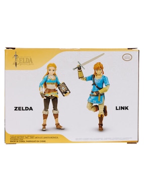 Set figuras articulada The Legend of Zelda Link y Zelda collectors