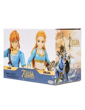 Set figuras articulada The Legend of Zelda Link y Zelda collectors